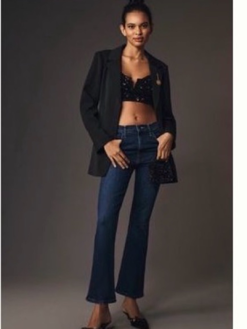 MOTHER The Hustler High-Rise Ankle Jeans 31P